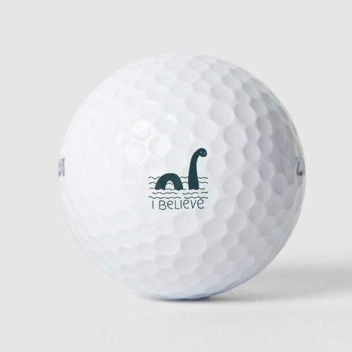 Loch Ness Monster Golf Balls