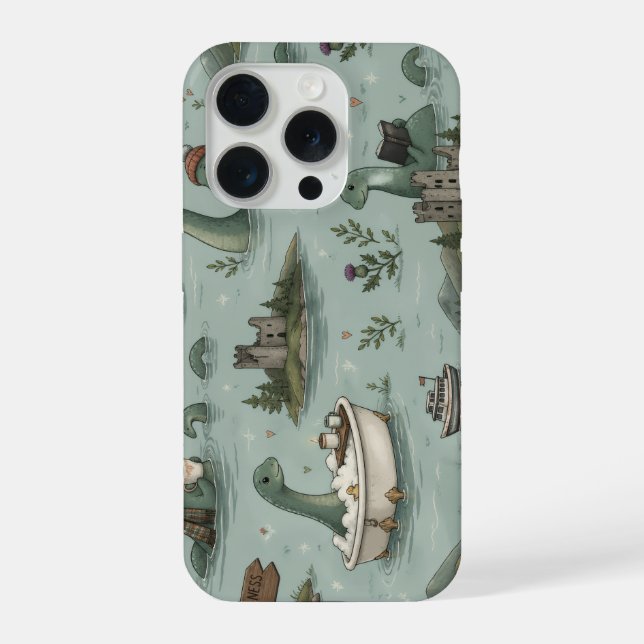 Loch Ness Monster  iPhone Case (Back)