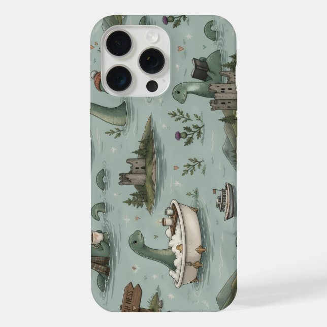 Loch Ness Monster  iPhone Case (Back)
