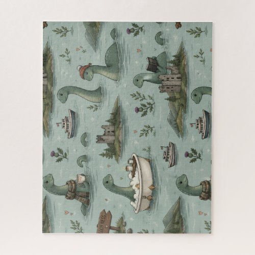 Loch Ness Monster  Jigsaw Puzzle