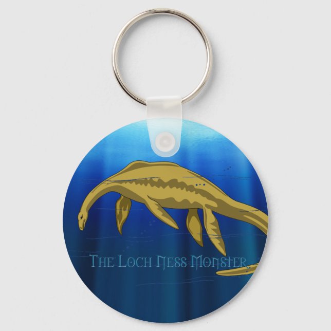 Loch Ness Monster Keychain (Front)