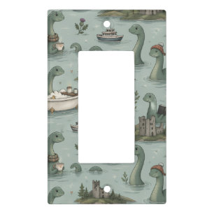 Loch Ness Monster Light Switch Cover