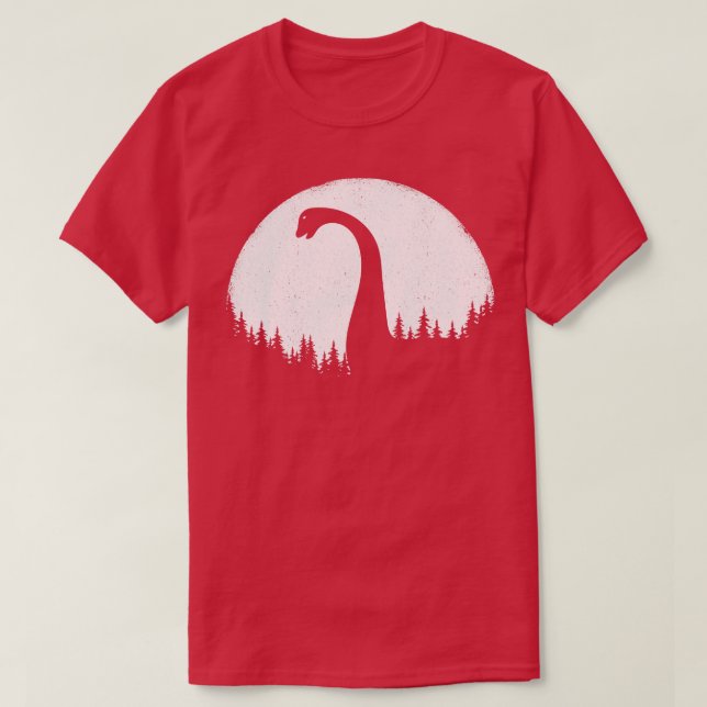 Loch Ness Monster Nessie T-Shirt (Design Front)
