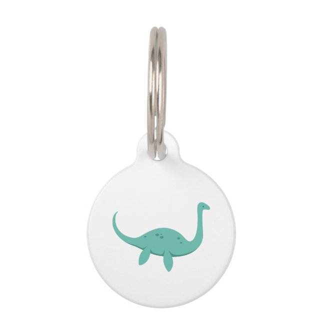 Loch Ness Monster Pet ID Tag (Front)