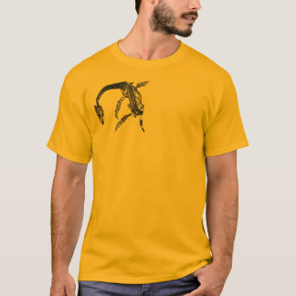 Loch Ness Monster / Plesiosaur Fossil T-Shirt