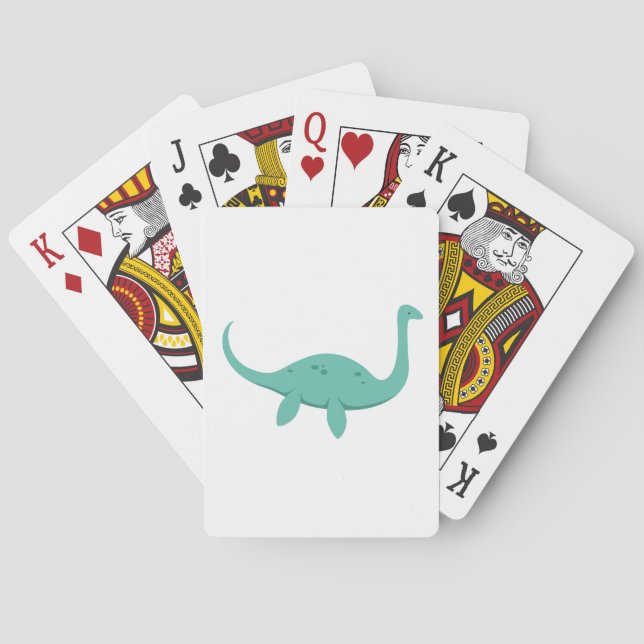 Loch Ness Monster Poker Cards (Back)