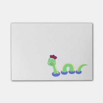 Loch Ness Monster Post-it Notes by mail_me at Zazzle