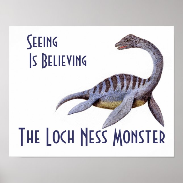 Loch Ness Monster Poster (Front)
