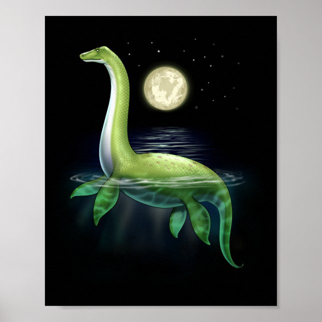 Loch Ness Monster Poster (Front)