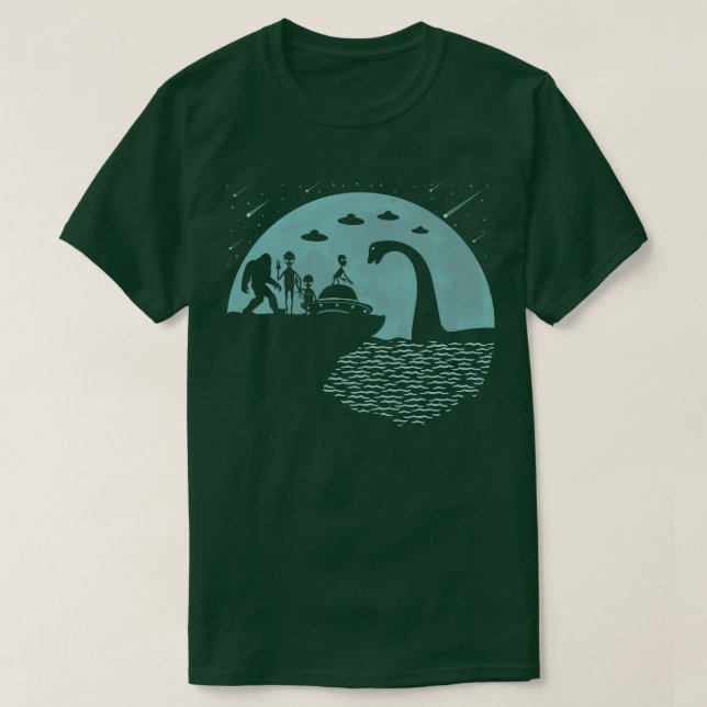 Loch Ness Monster s T-Shirt (Design Front)