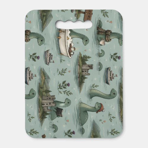 Loch Ness Monster  Seat Cushion