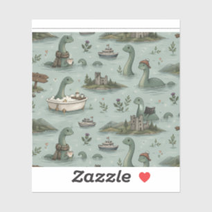 Loch Ness Monster  Sticker