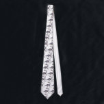 Loch Ness Monster Tie<br><div class="desc">Original watercolor of the Loch Ness Monster on a tie.</div>