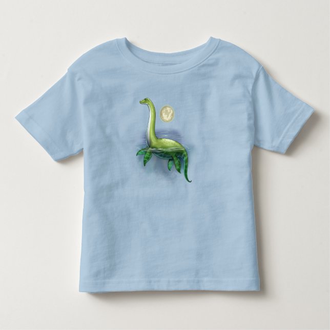 Loch Ness Monster Toddler T-shirt (Front)