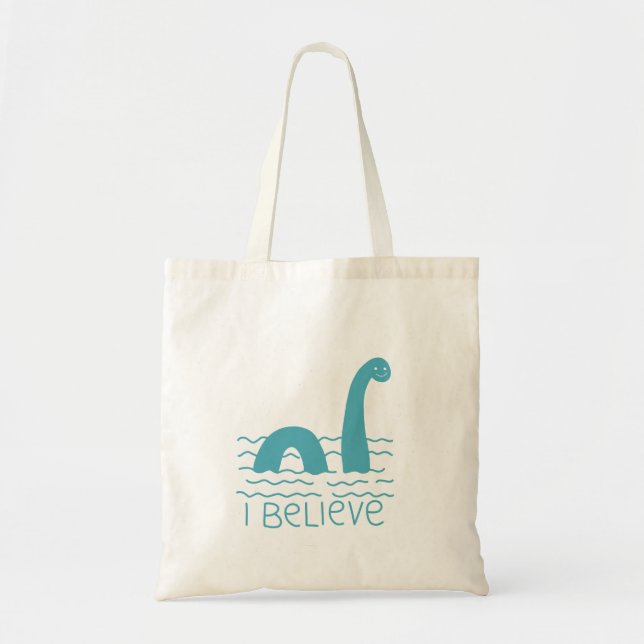 Loch Ness Monster Tote Bag (Front)