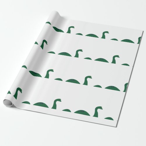 Loch Ness Monster Wrapping Paper