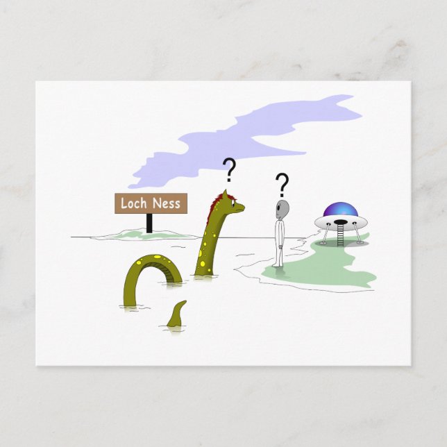 Loch Ness Postcard (Front)