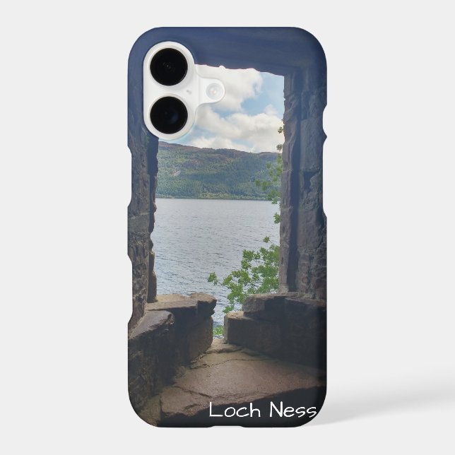 Loch Ness seen from Urquhart Castle Case-Mate iPhone Case (Back)