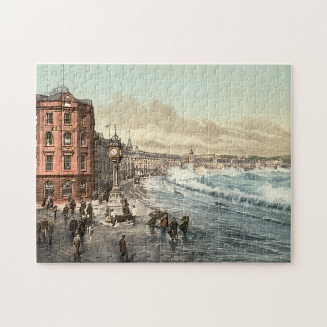 Loch Promenade I, Douglas, Isle of Man, England Jigsaw Puzzle (Horizontal)