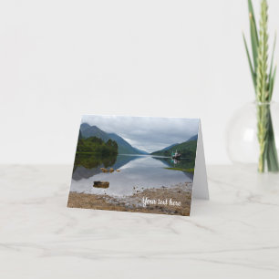 Loch Shiel, Glenfinnan Greeting card