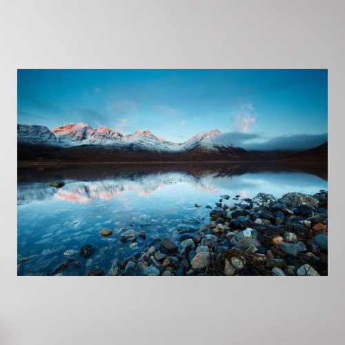 Loch Slapin Isle of Skye Scotland Poster