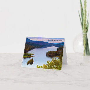 Loch Tummel, Queen's View Greeting card