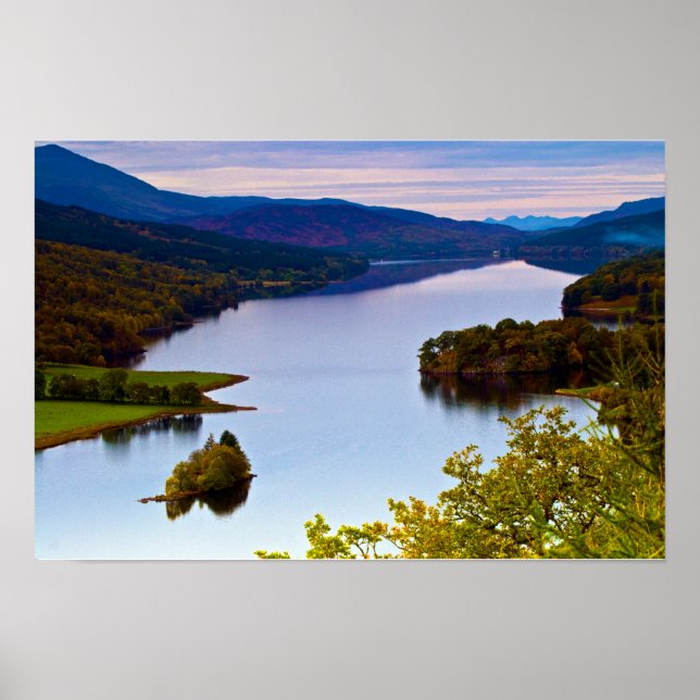 Loch Tummel, Queen's View Poster (Front)