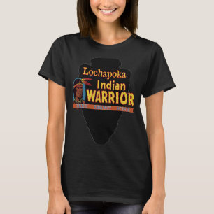 Lochapoka Native American Indian Warrior Proud Hon T-Shirt