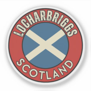 Locharbriggs, Scotland Sticker