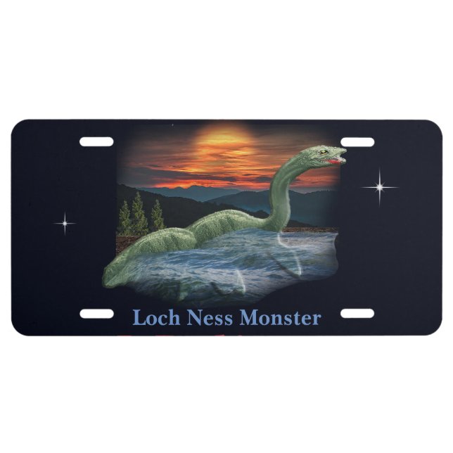 Lochness Monster License Plate (Front)