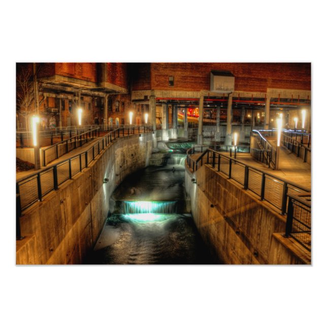 Lock 4 Akron Ohio Photo Print (Front)