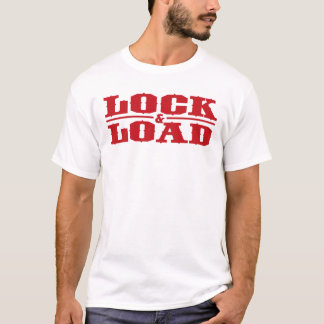 Lock and Load - Red T-Shirt