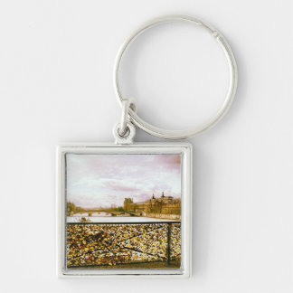 Lock Bridge in Paris Keychain