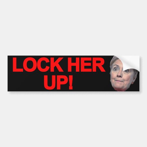 Lock Her Up Bumper Sticker