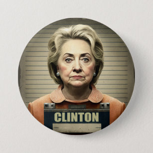 Lock Her Up! - Hillary Clinton  Button