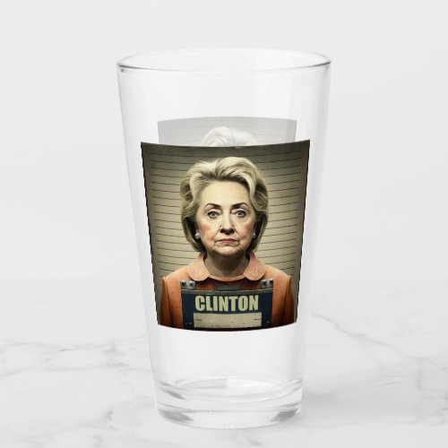 Lock Her Up _ Hillary Clinton  Glass