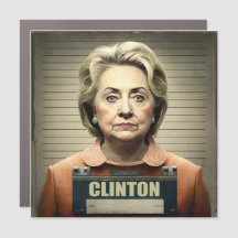 Lock Her Up! - Hillary Clinton Square Sticker