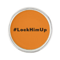 Lock him up #LockHimUp orange black minimalist