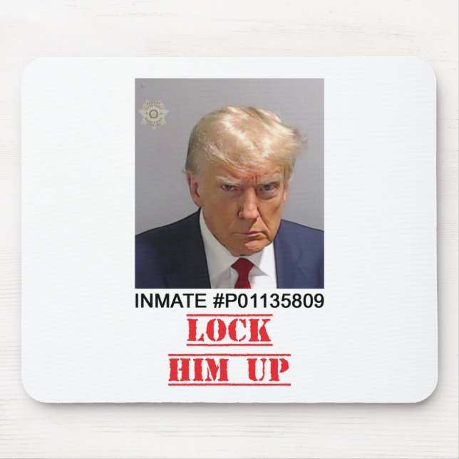 Lock Him Up Mouse Pad (Front)
