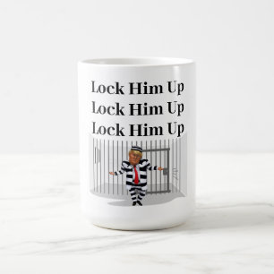 Lock Him Up Trump Coffee Mug