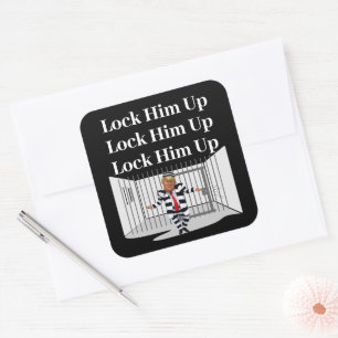 Lock Him Up Trump Sticker