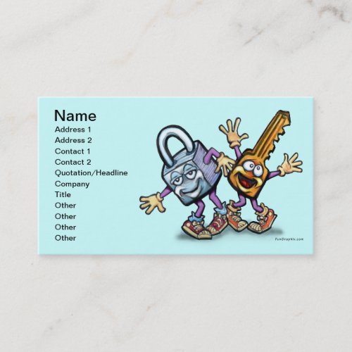 Lock n Key Business Cards