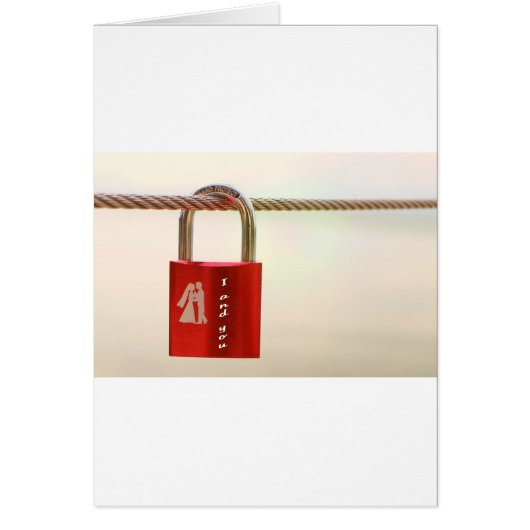 Lock of love cards (Front)
