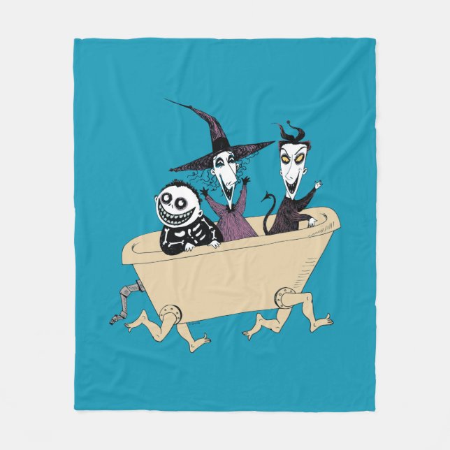 Lock, Shock & Barrel Fleece Blanket (Front)