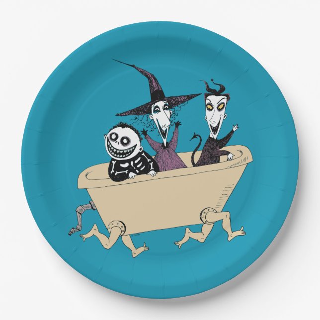 Lock, Shock & Barrel Paper Plates (Front)