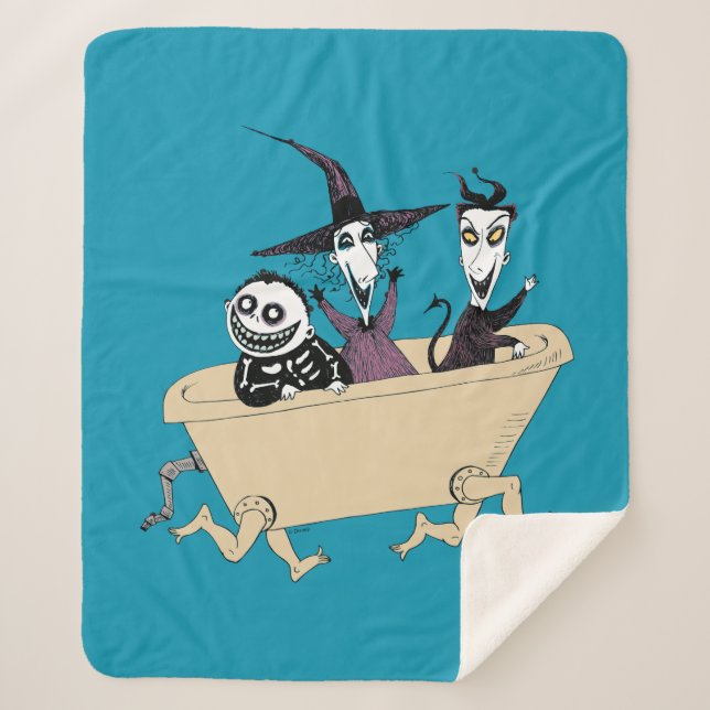 Lock, Shock & Barrel Sherpa Blanket (Front)