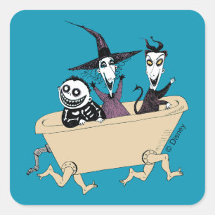 Lock, Shock & Barrel Square Sticker