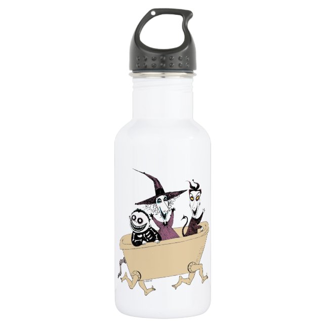 Lock, Shock & Barrel Stainless Steel Water Bottle (Front)