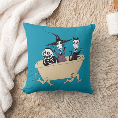 Lock Shock  Barrel Throw Pillow