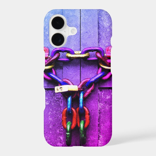 Lock your phone iphone case (Back)